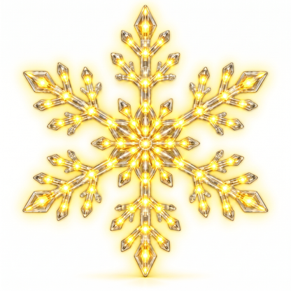 LightFlake™ LED Snowflake Wall Set