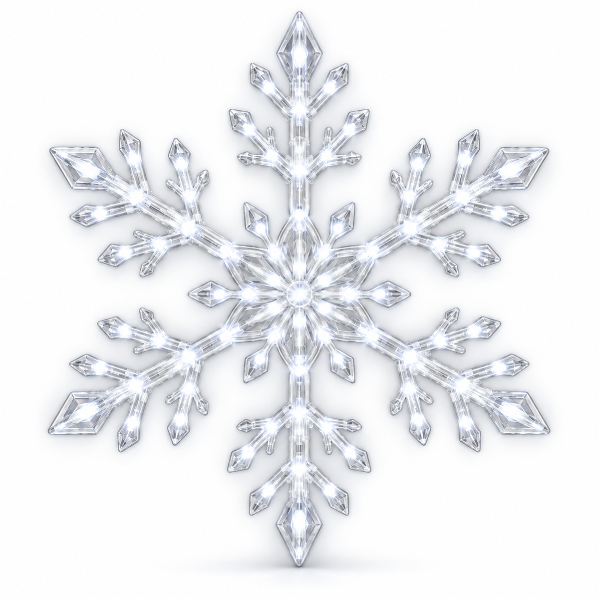 LightFlake™ LED Snowflake Wall Set